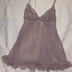 Light pink babydoll lingerie